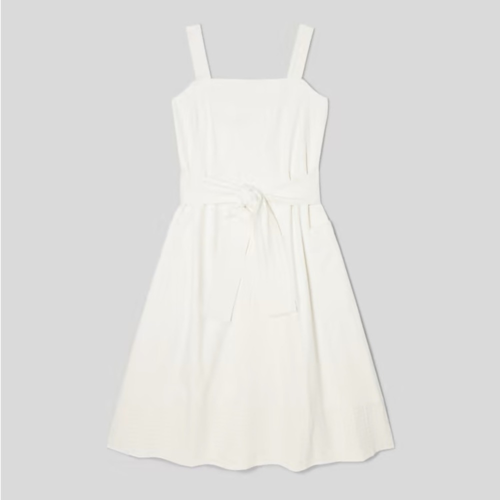 (NEW) Everlane Organic Cotton Herringbone Dress